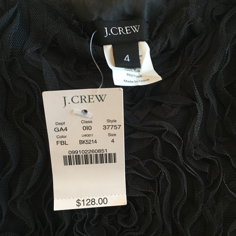 NWT JCrew Tulle Blossom Dress