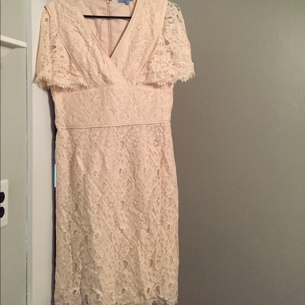 Antonio Milani Ivory lace dress