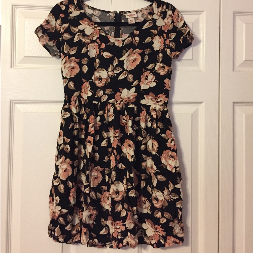 Floral mini dress