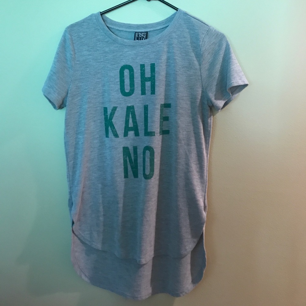 "Oh Kale No" graphic T