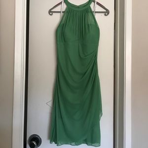 Davids Bridal Clover Green Bridesmaid dress