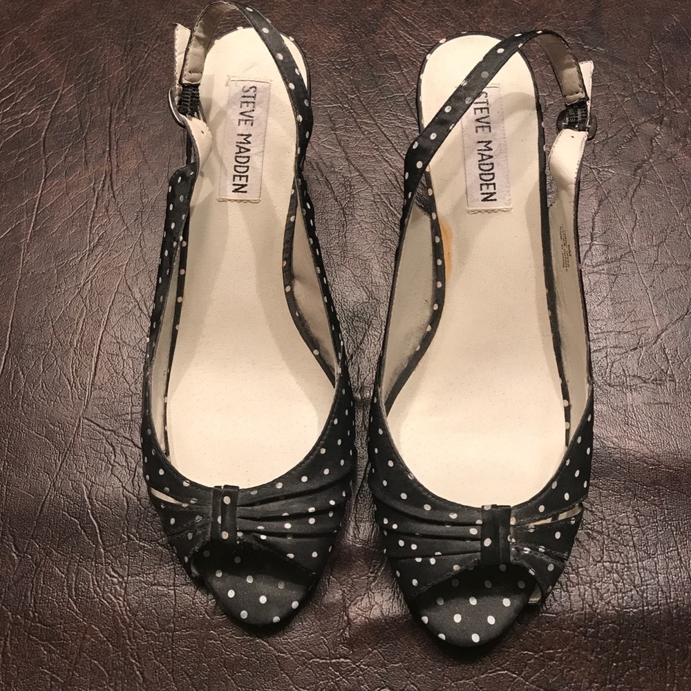 Steve Madden Polka Dot Heels