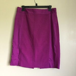 Magenta A-Line Skirt