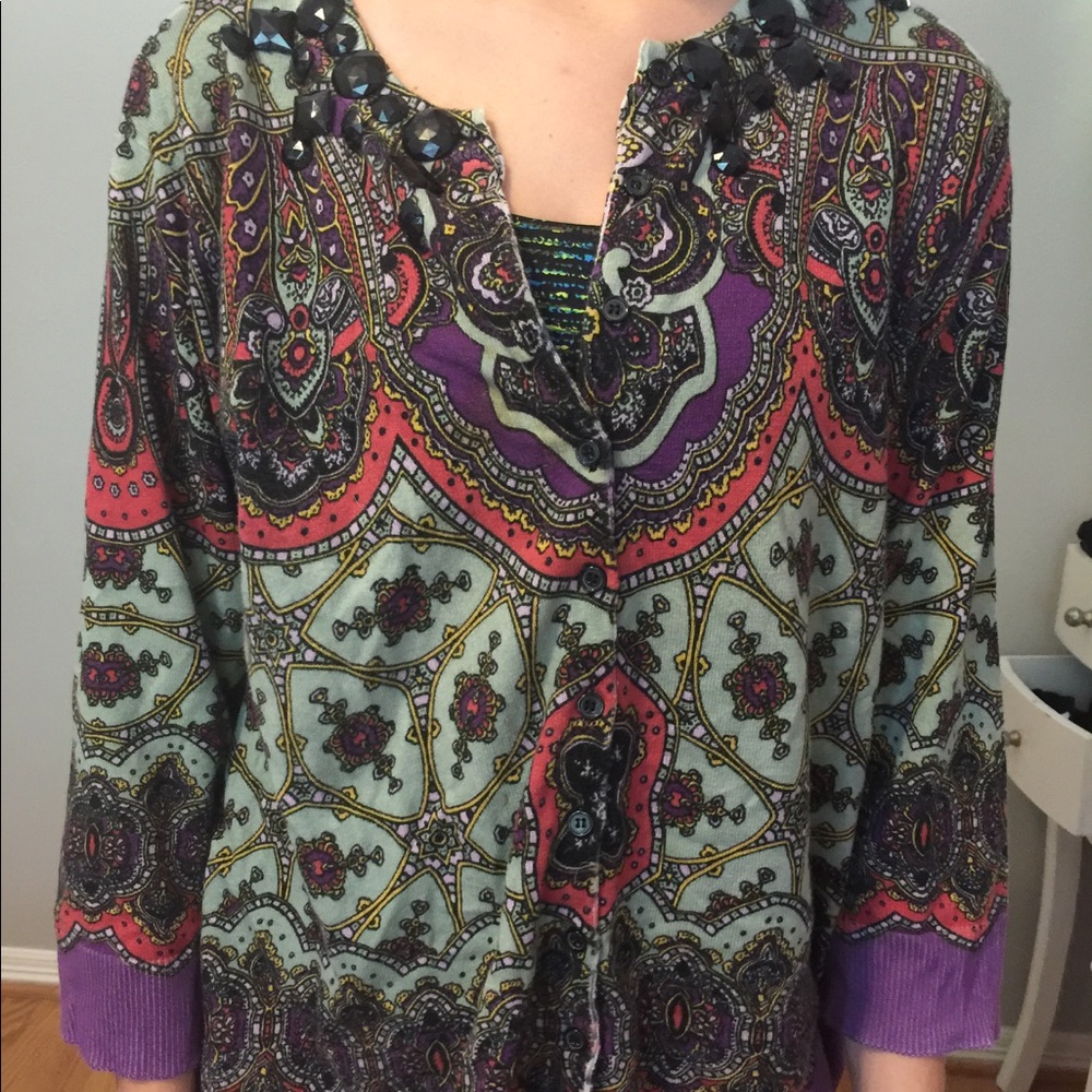 Embellished Cardigan / Sweater