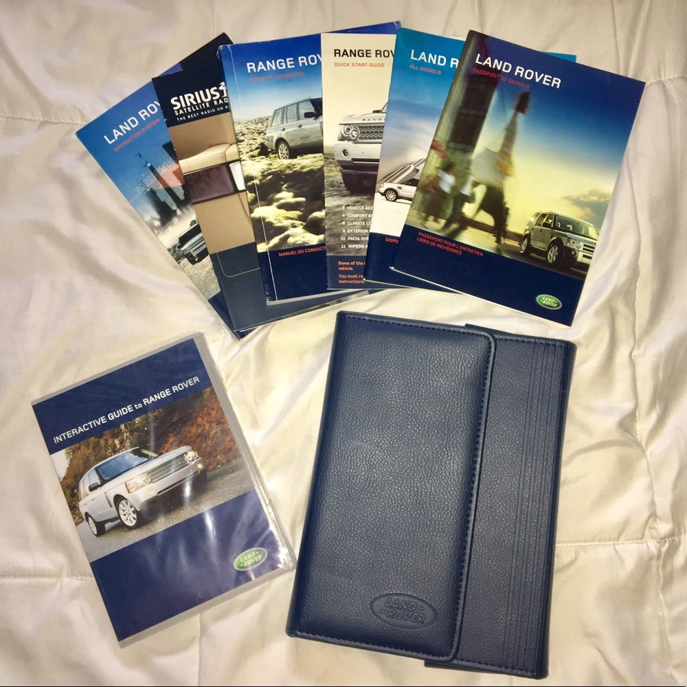 Land Rover Manuals and DVD