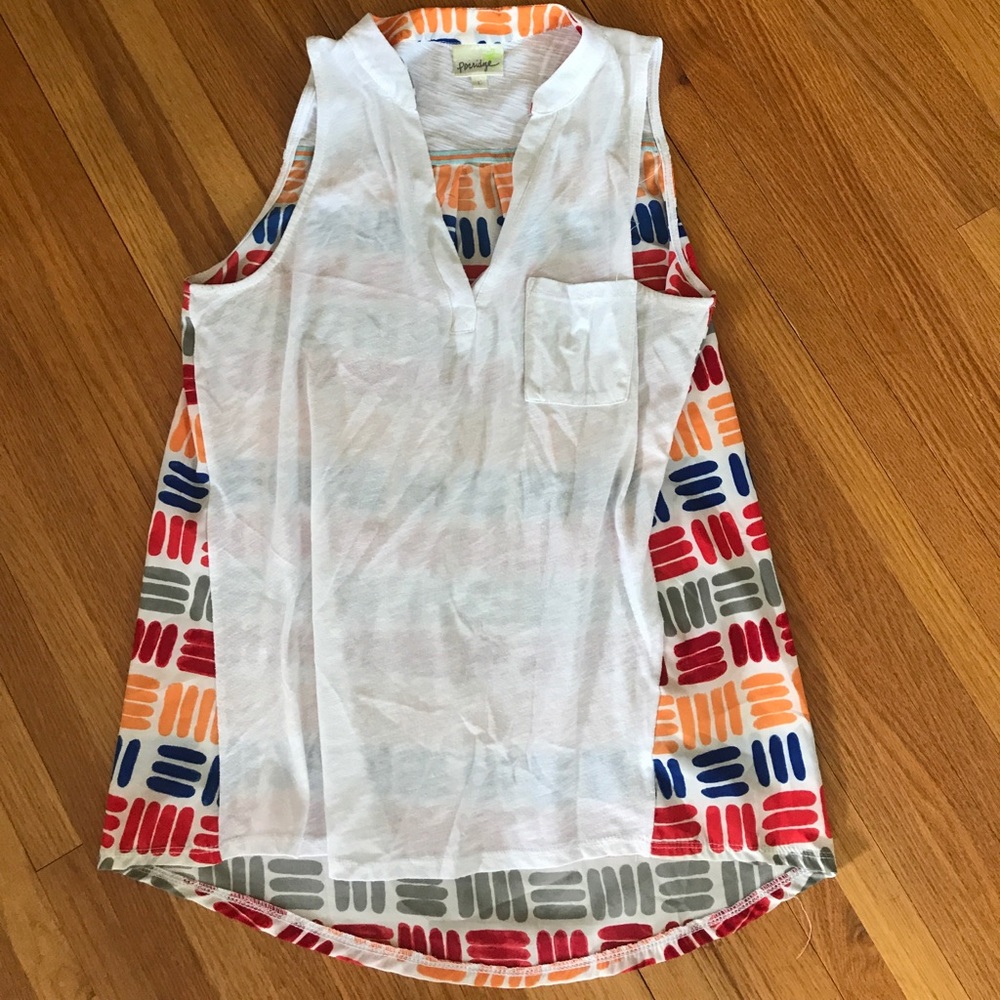 Patterned Tank from Anthropologie