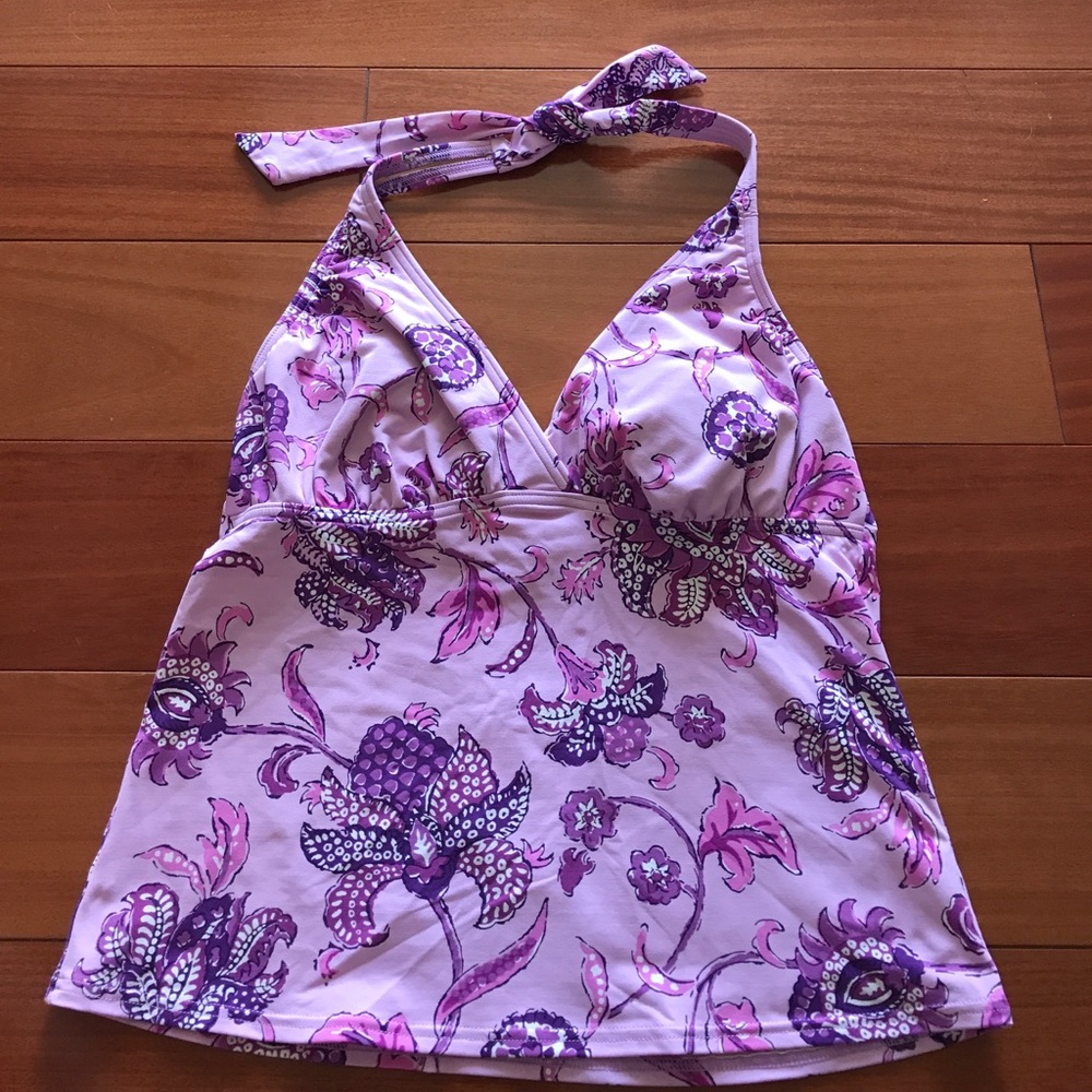 LIKE NEW adorable Lands' End tankini top!