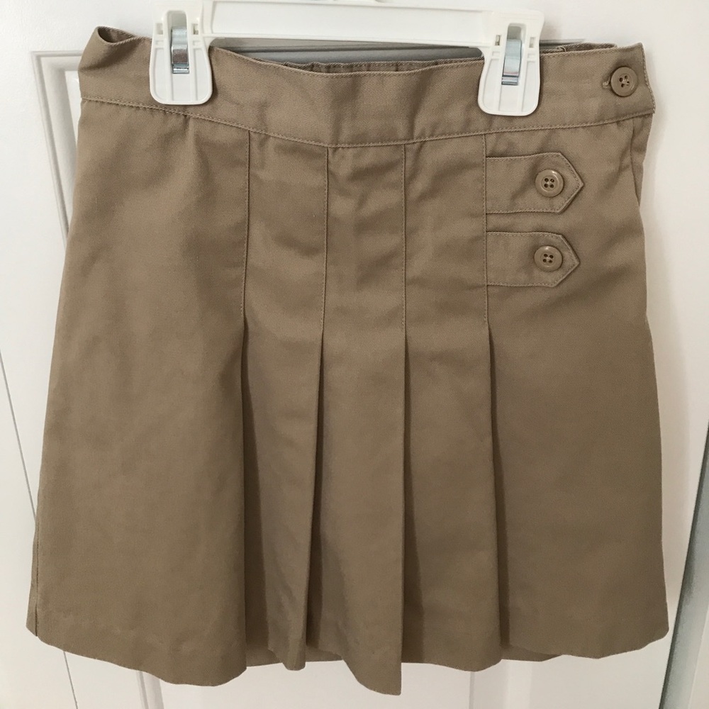 Uniform kaki skirt- size 10