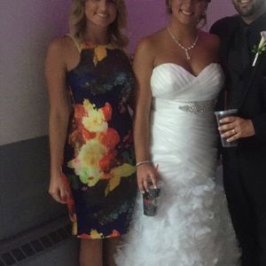 Gently worn, floral dress