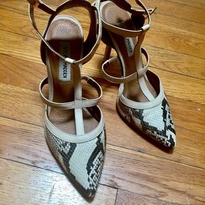 Steve Madden Snakeskin Heels