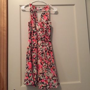 Nordstrom Lush BNWOT Pink, White, Black Dress