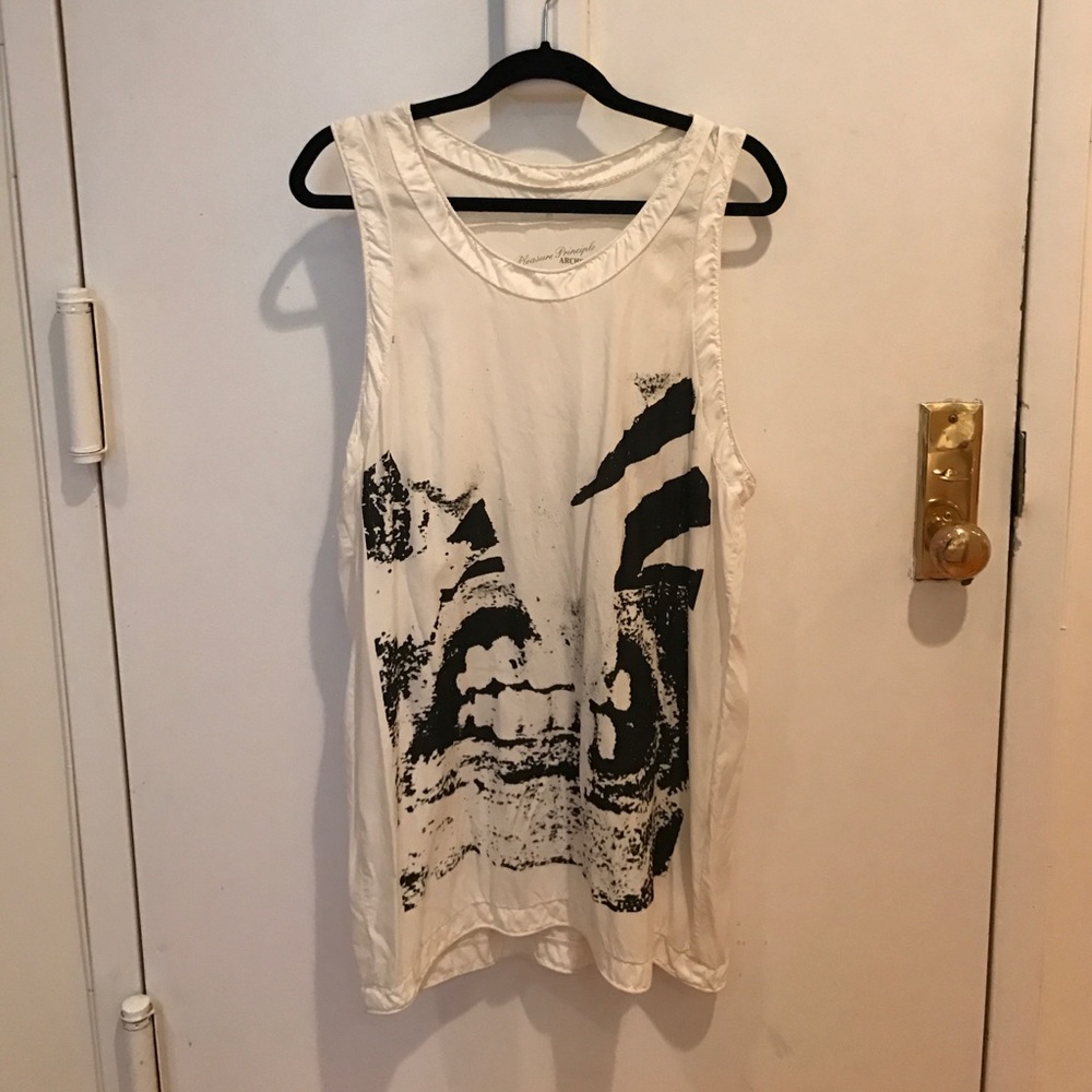 Urban Outfitters white tank dress