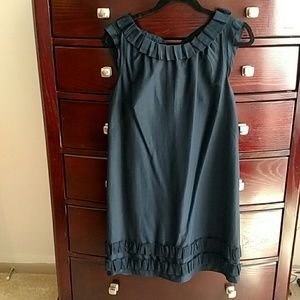 Navy Ann Taylor Loft shift dress