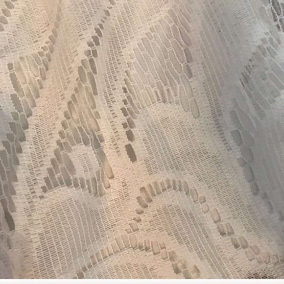 NWT Sexy lace slip dress with fringe trim - Picture 6 of 6