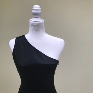 Calvin Klein One Shoulder Cocktail Dress