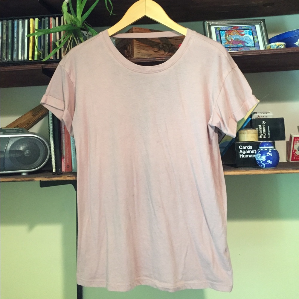 Forever 21 millennial pink cotton t-shirt