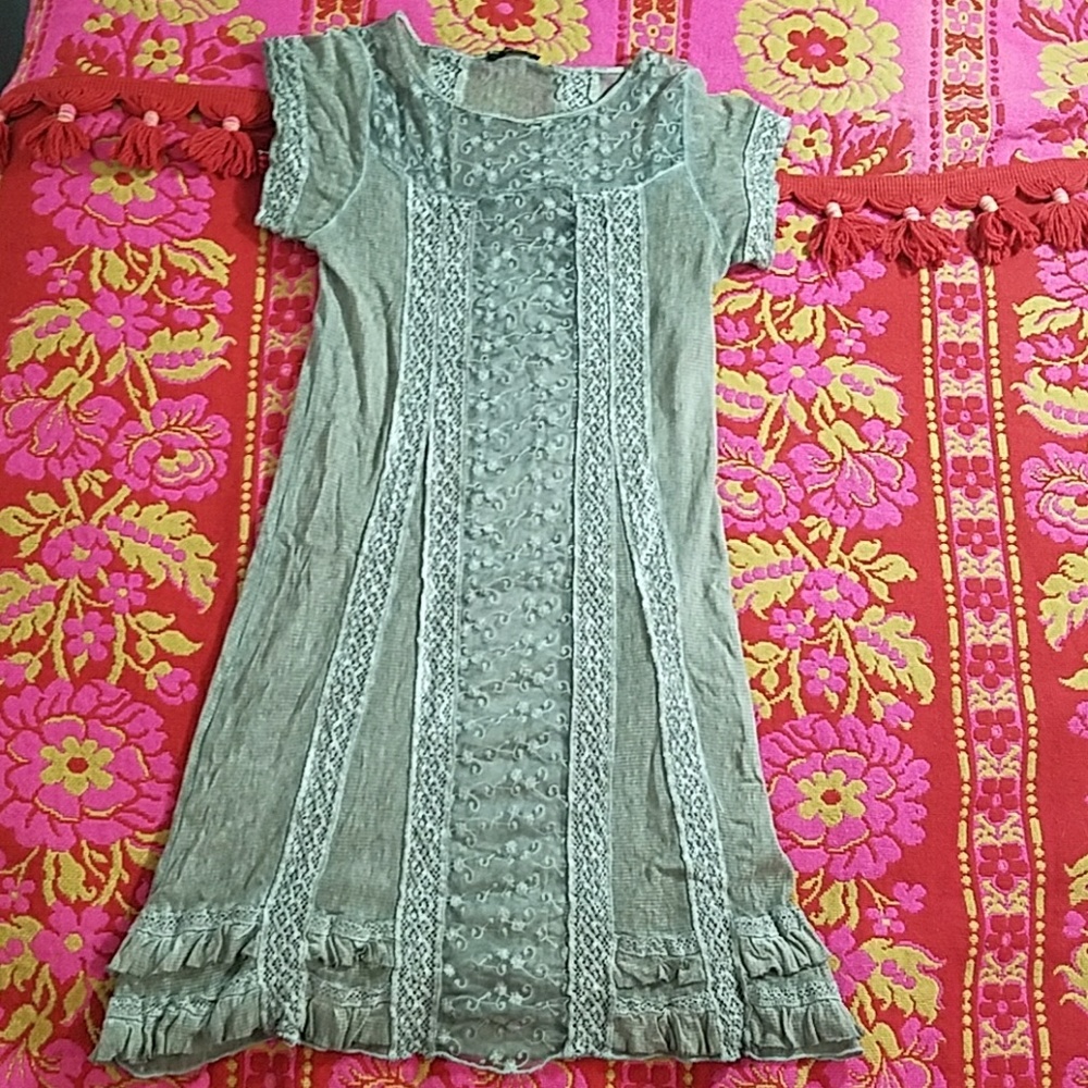 Talco embroidered Italian dress