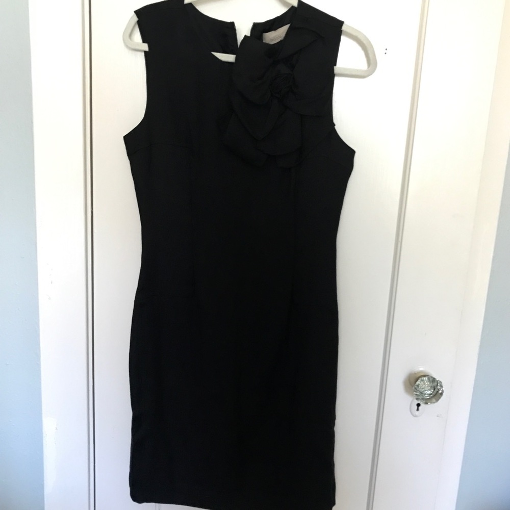 ANTHROPOLOGIE: Burlapp Flower Shift Dress