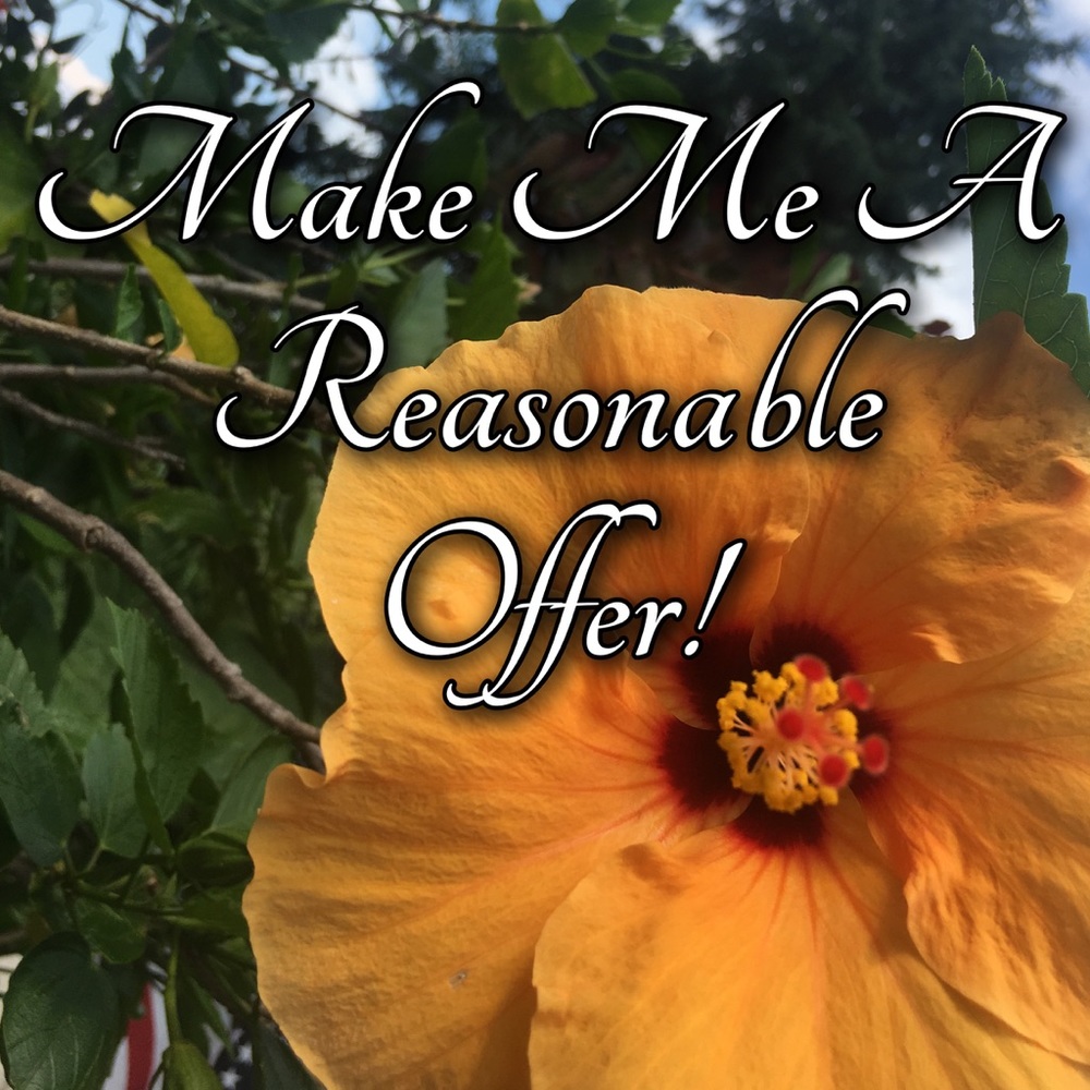 Open to Reasonable Offers!