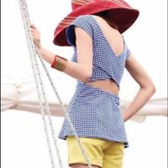 Anthropologie - worn once - criss cross back top - Picture 1 of 3
