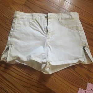 F21 high waisted shorts