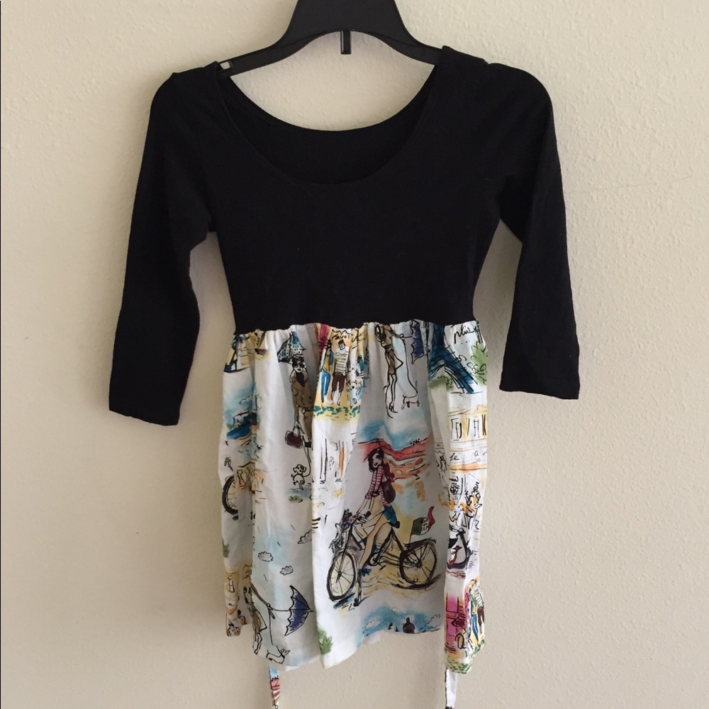 Vintage French like skater dress