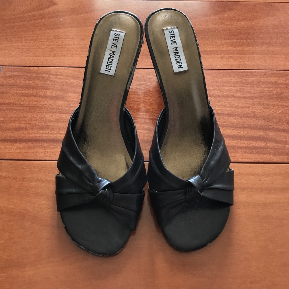 Steve Madden chocolate brown heels