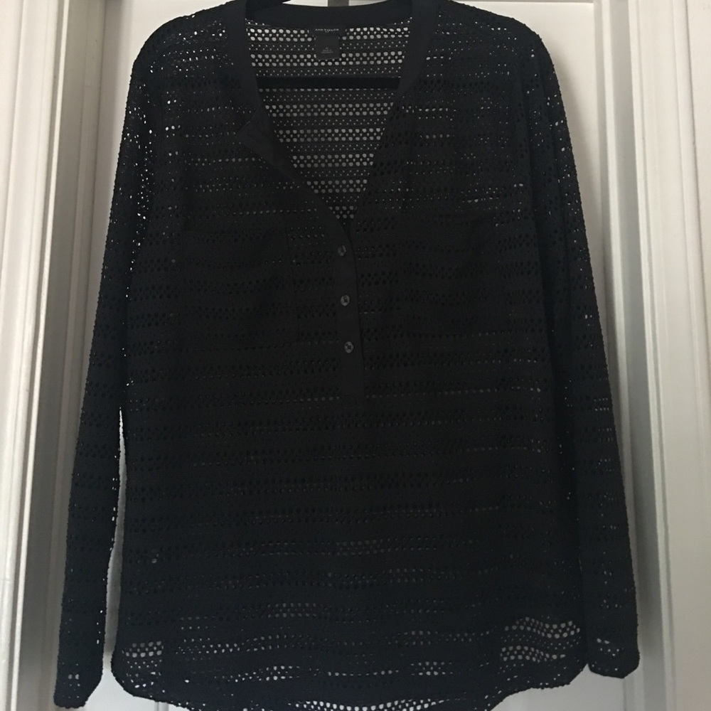 Ann Taylor Black Shirt