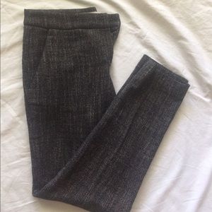 Gray work pants