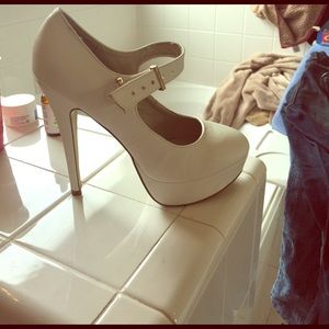 White heels