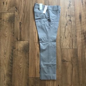 Banana Republic Grey Pinstripe Dress Pants