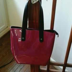 Hot pink Beijo organizer bag