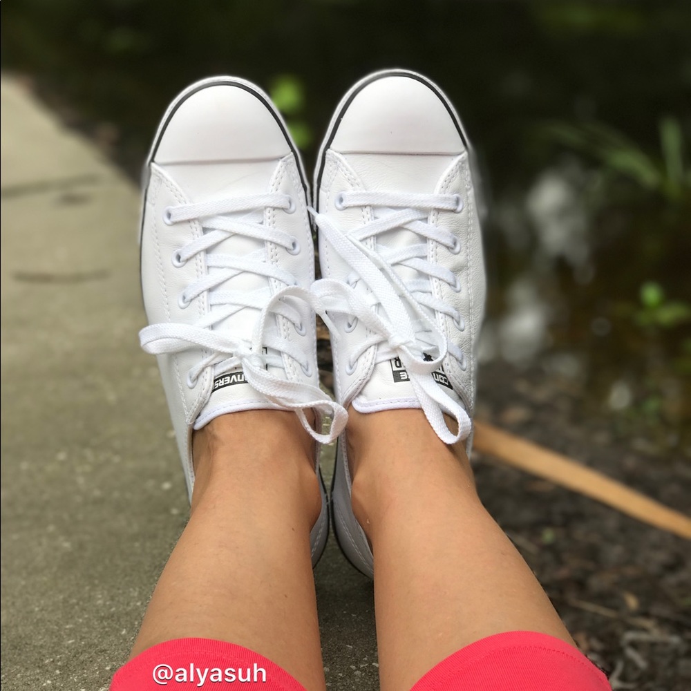 Converse CT Dainty OX White Leather WMNS - Picture 2 of 8