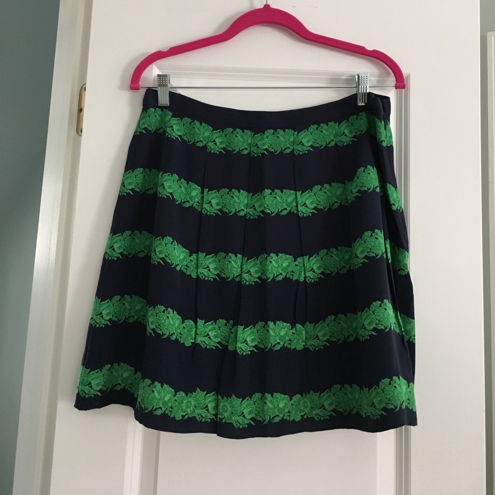 NWT J. Crew 100% silk skirt