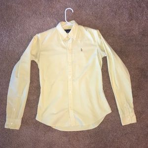 Yellow Polo button down