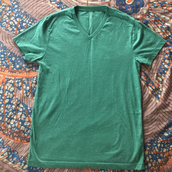 j crew slim washed v neck