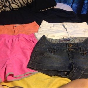 Shorts each for 10 or all for 40