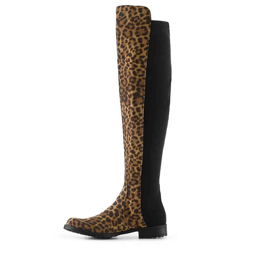 Leopard knee high boots from DSW !