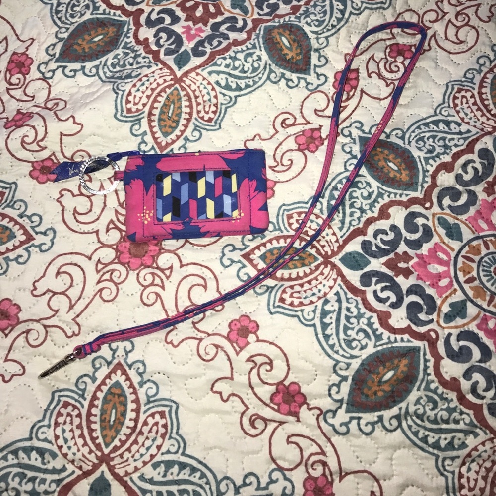 Vera Bradley Lanyard and ID Holder