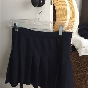 Size Medium American Apparel Navy Tennis Skirt