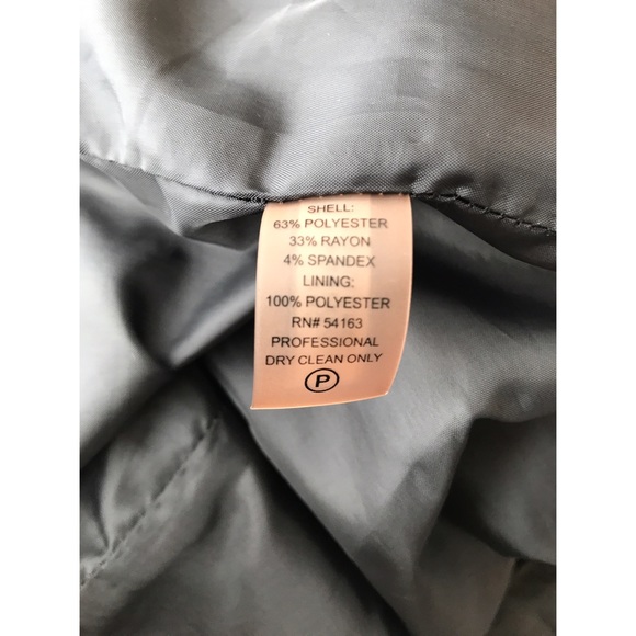 Calvin Klein gray dress with bow Size *14* - Picture 4 of 6