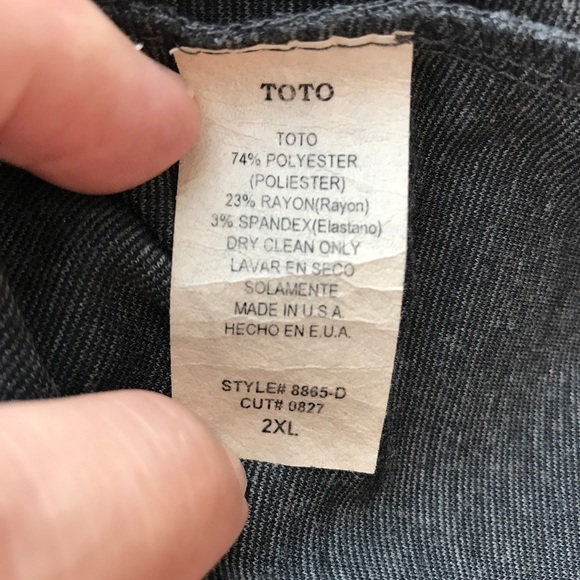 Calvin Klein gray dress with bow Size *14* - Picture 6 of 6