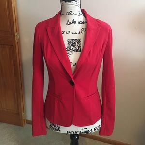 Red blazer. Size small