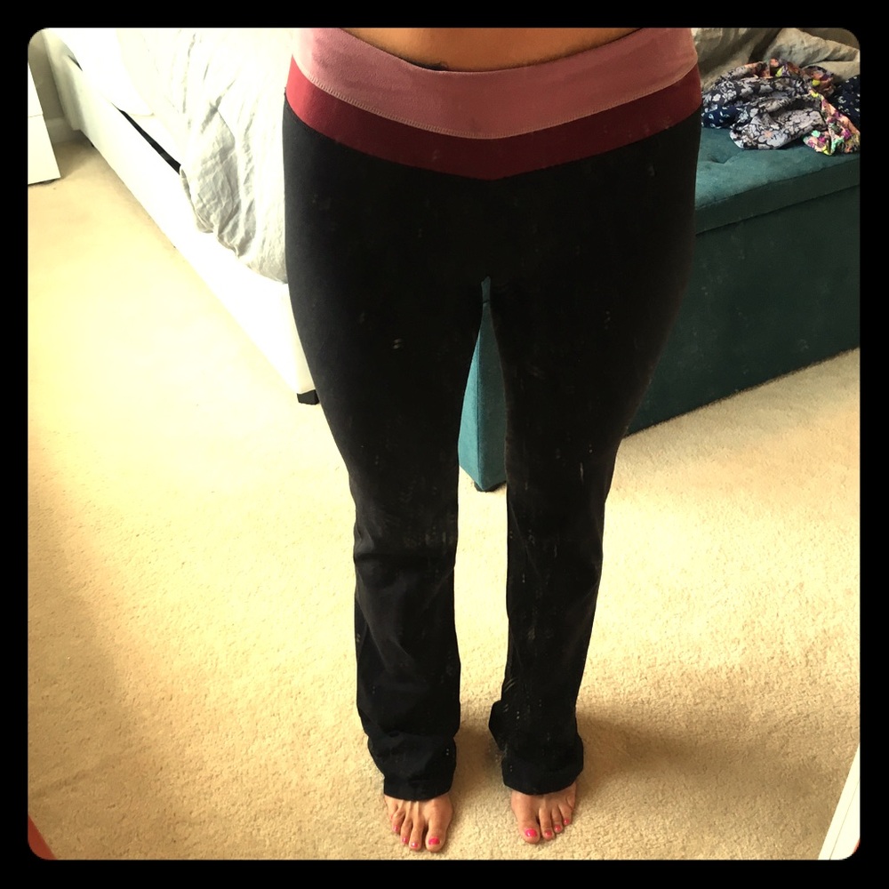 Lulu lemon flare leg yoga pants