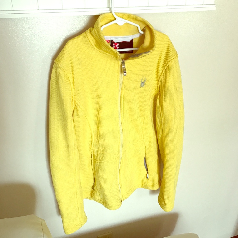 Yellow Spyder jacket