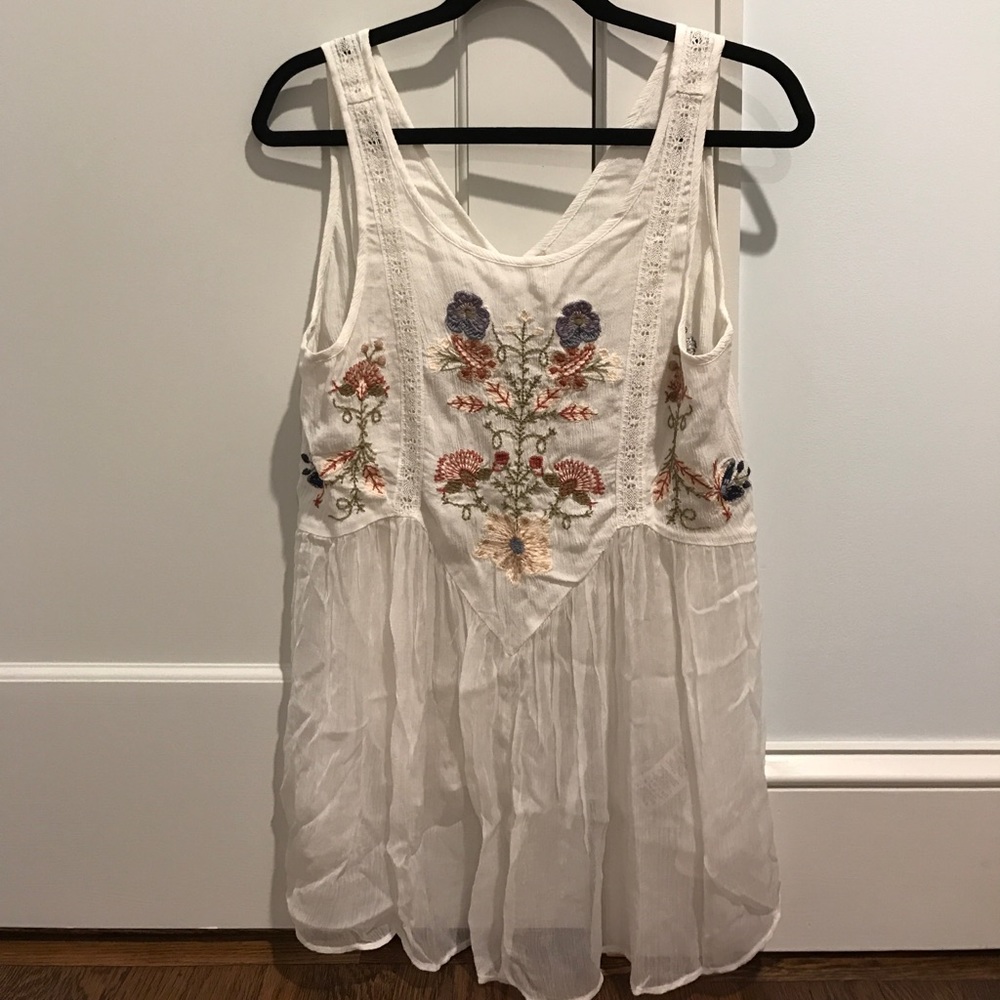 Free People Lacy Sheer Tank