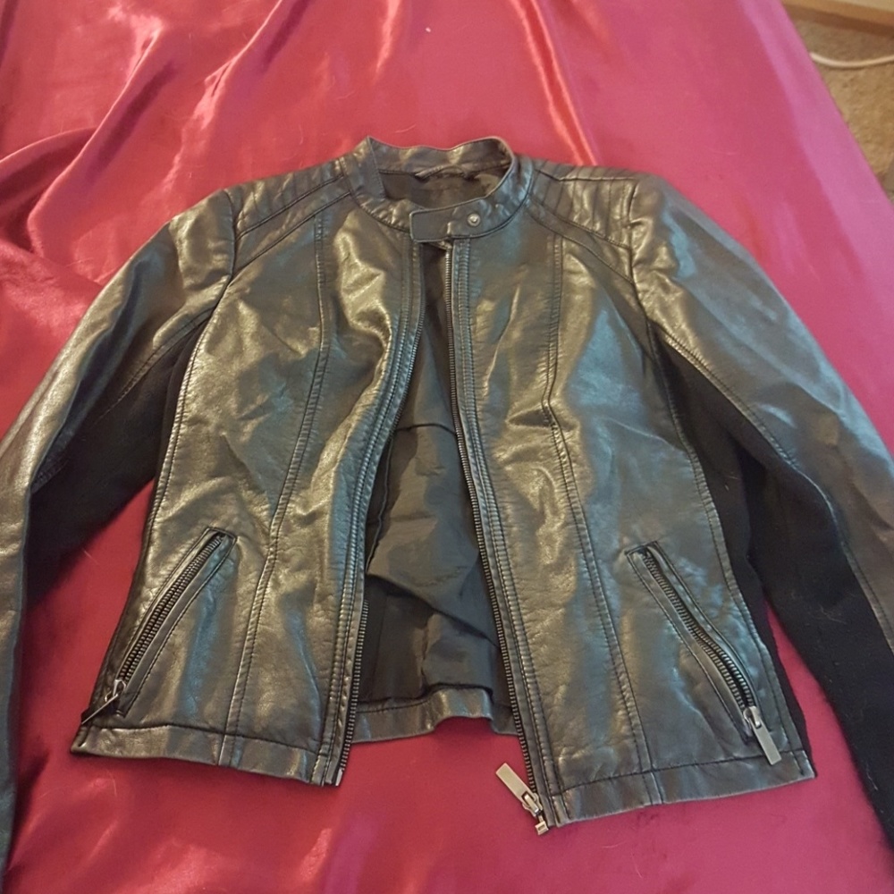 Leather jacket