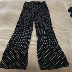 Polka dot pants from Francescas collections size M