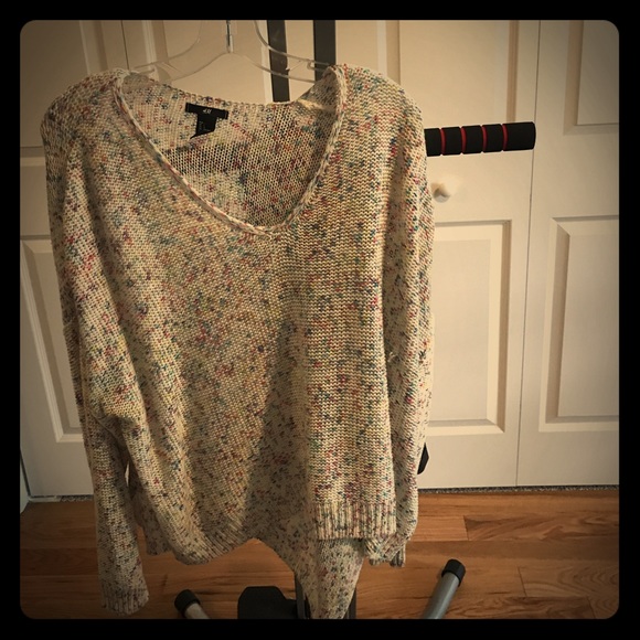 H&M Sweaters - ❗️SALE ❗️H&M lightweight sweater creammulti flecks