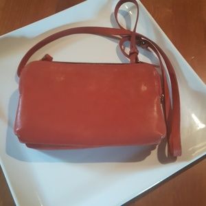 Leather Cross the body bag.